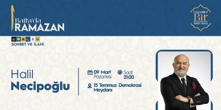 Halil Necipoğlu’ndan Bafra’da Ramazan Sohbeti ve İlahi Dinletisi
